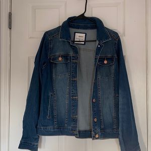 Dark wash jean jacket